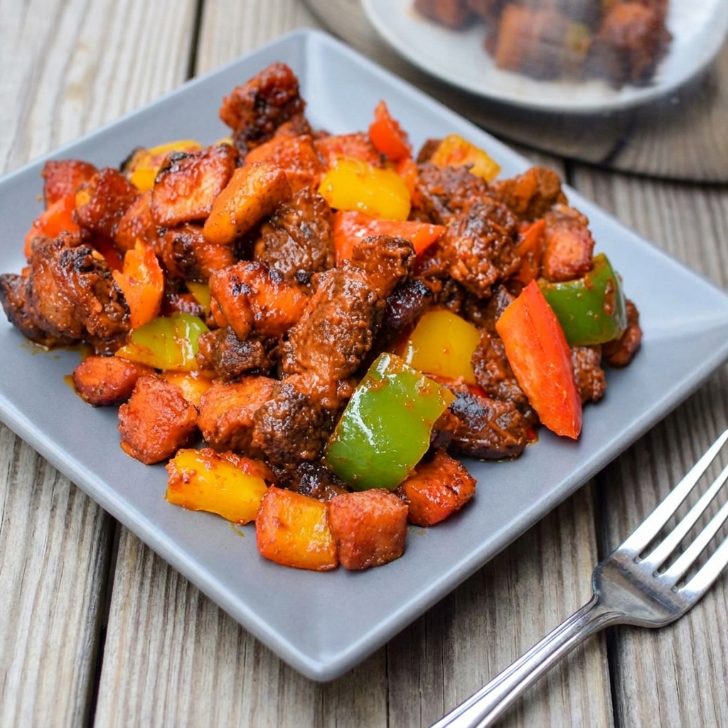 Gizdodo gizzard and plantain in pepper sauce for events in Gwinnett County and metro Atlanta