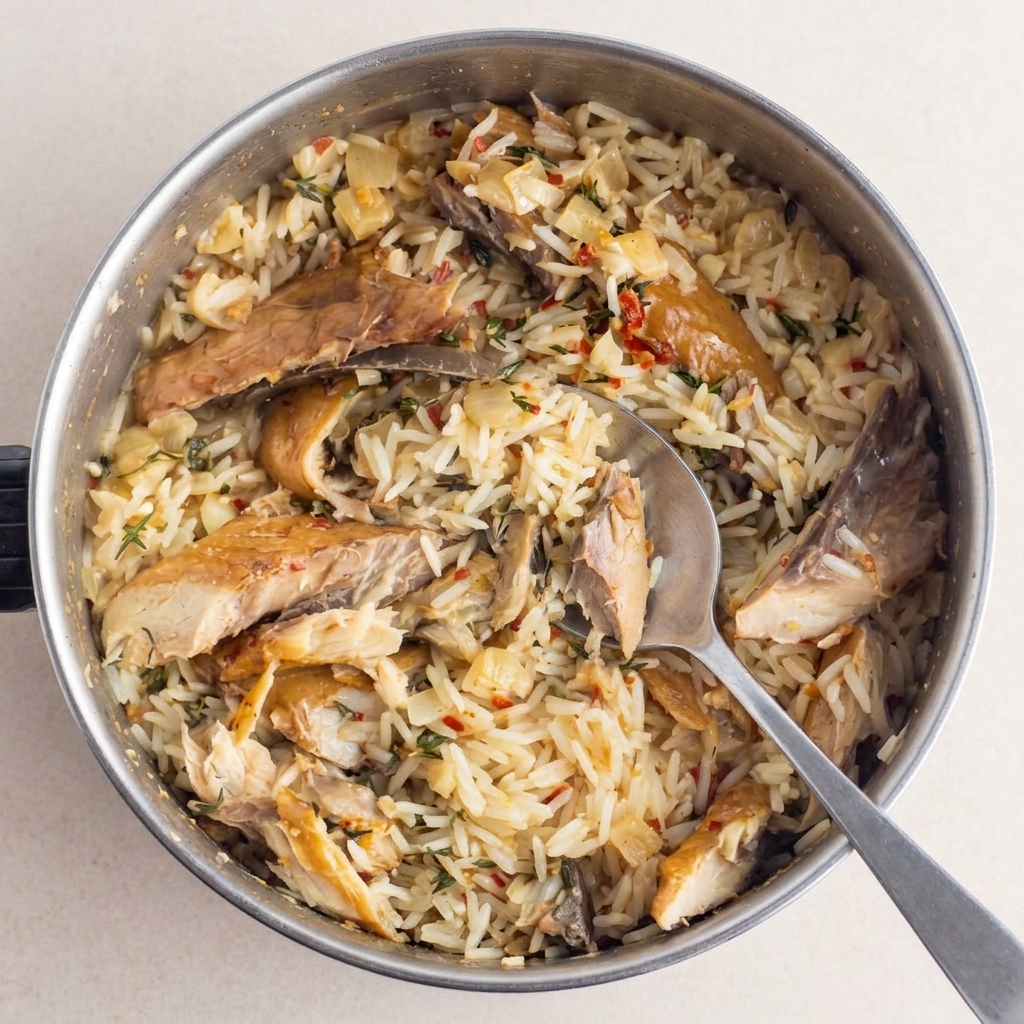 Nigerian coconut rice with shrimp for events in Gwinnett County and metro Atlanta