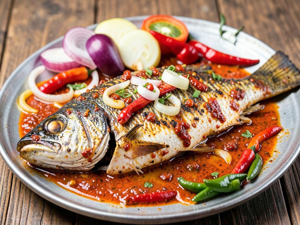 Whole grilled fish Nigerian style for events in Gwinnett County and metro Atlanta